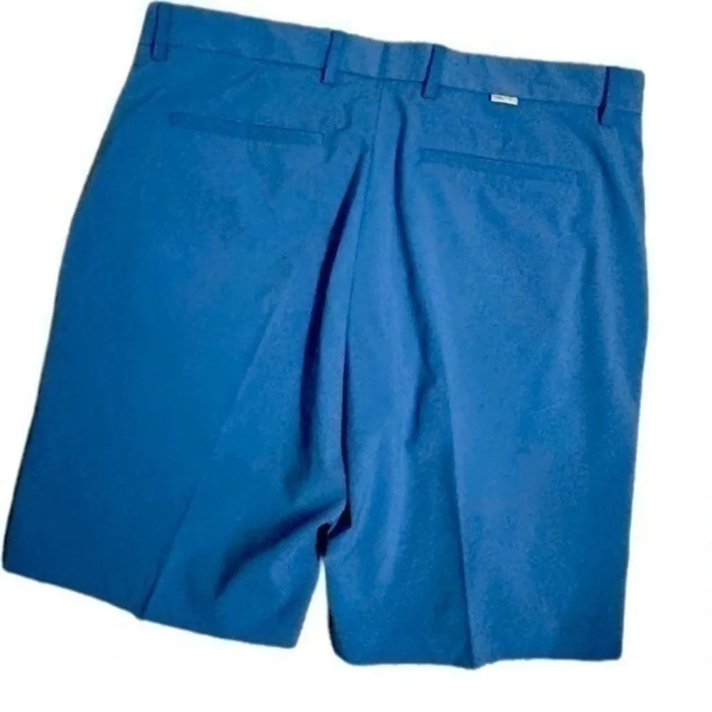 Greg Norman Everbest Sky Blue‎ Athletic Flat Front Stretch Golf Shorts